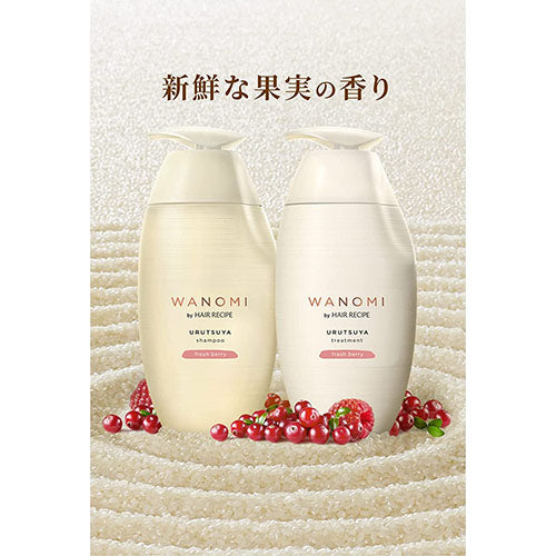 Hair Recipe Wanomi Urutsuya Hair Treatment Pump - 350ml - Harajuku Culture Japan - Japanease Products Store Beauty and Stationery