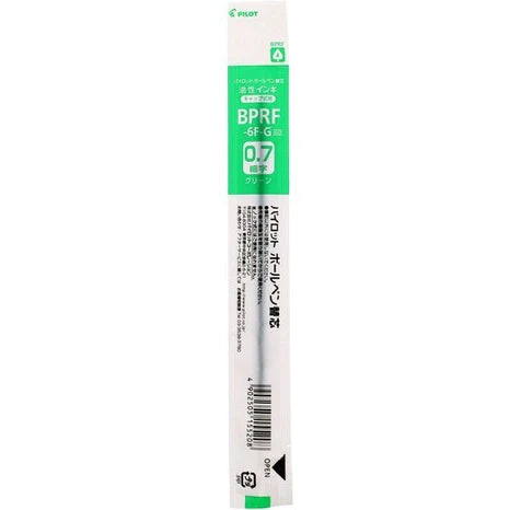 Pilot Ballpoint Pen Refill - BPRF-6F-B/R/L/G (0.7mm) - For Cap & Retractable Type - Harajuku Culture Japan - Japanease Products Store Beauty and Stationery