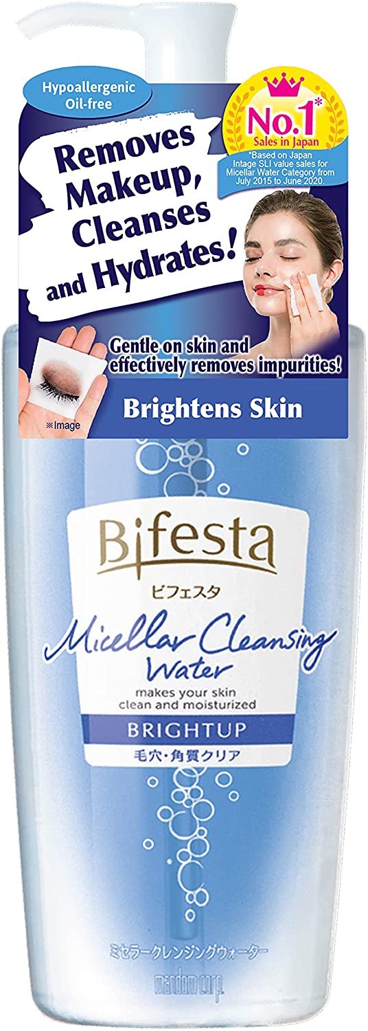 Bifesta Water Cleansing Lotion 400ml - Bright Up - Harajuku Culture Japan - Japanease Products Store Beauty and Stationery