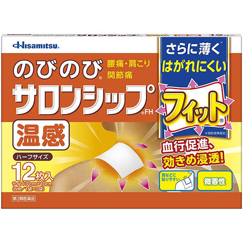 Salonship Pain Relief Patche Fit Warmth(Stiff Shoulder,Backache,Muscle Pain) - Harajuku Culture Japan - Japanease Products Store Beauty and Stationery