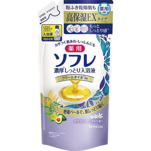 Bathclin Sofure Bath Liquid - Refill - 400g - Harajuku Culture Japan - Japanease Products Store Beauty and Stationery