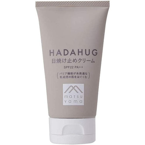 Matsuyama HADAHUG Sunscreen Cream SPF22PA ++ 70g - Harajuku Culture Japan - Japanease Products Store Beauty and Stationery