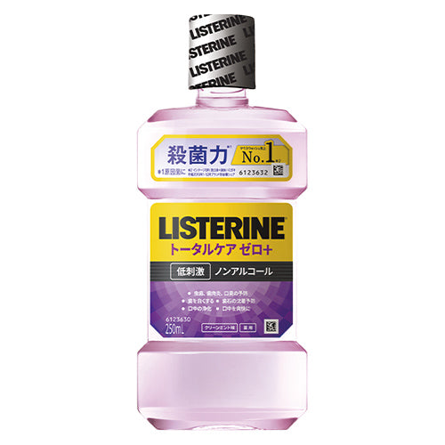 Listerine Total Care Zero Plus Mouthwash - Clean Mint - 250ml - Harajuku Culture Japan - Japanease Products Store Beauty and Stationery
