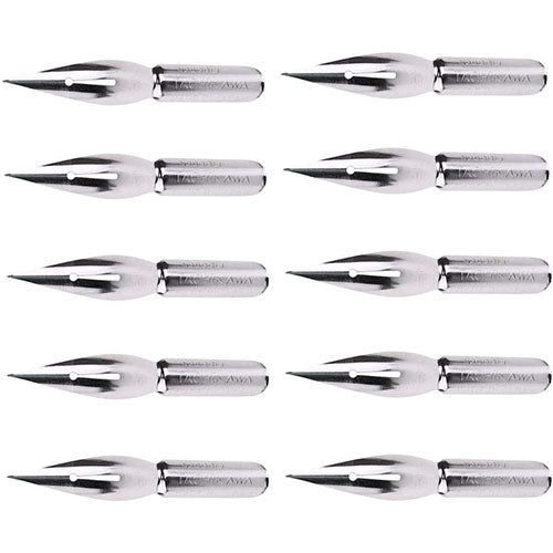 Tachikawa Manga Comic Pen Nib T600 Chrome Pen - Harajuku Culture Japan - Japanease Products Store Beauty and Stationery