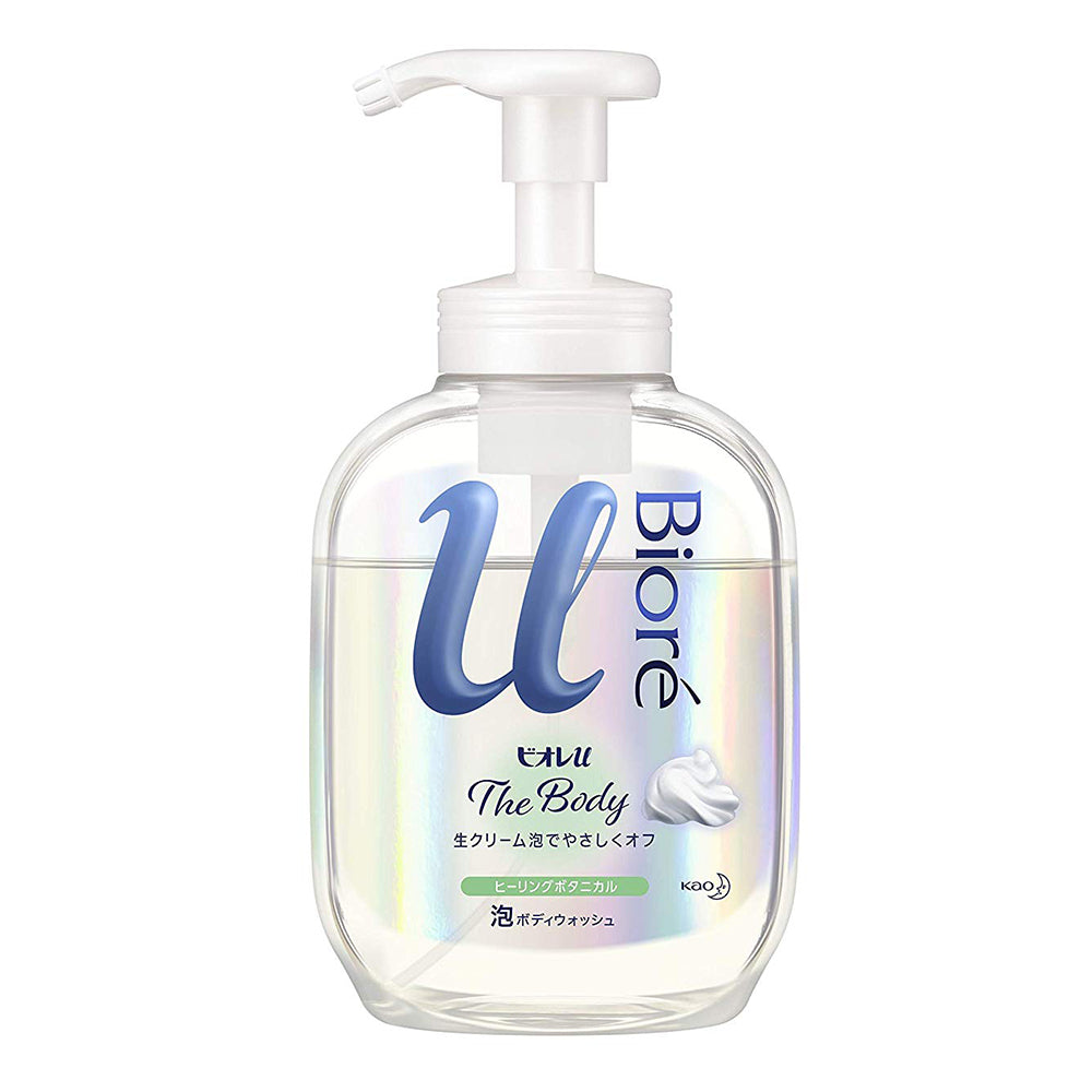 Biore U The Body Whip Type Body Wash 540ml - Healing Botanical Incense - Harajuku Culture Japan - Japanease Products Store Beauty and Stationery