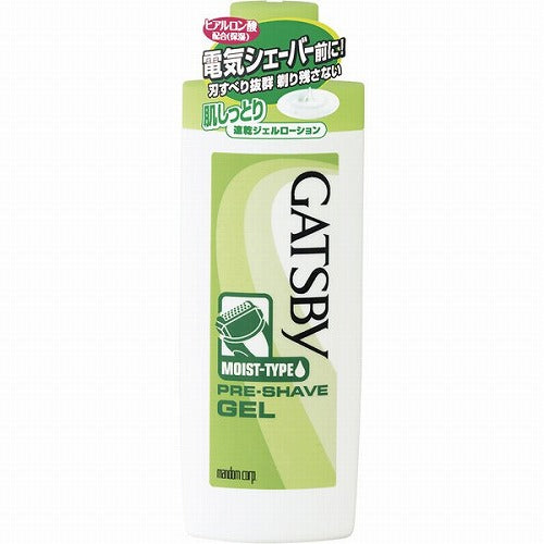 Gatsby Pre Shave Gel Moist-Type - 140g - Harajuku Culture Japan - Japanease Products Store Beauty and Stationery