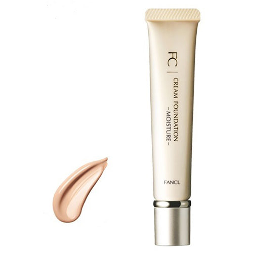 Fancl Cream Foundation Moisture SPF25 PA++ - 01 Pink Beige - Harajuku Culture Japan - Japanease Products Store Beauty and Stationery