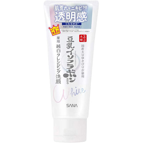 Sana Nameraka Honpo Soy Milk Isoflavone Medicinal Cleansing Face Wash N - 150g - Harajuku Culture Japan - Japanease Products Store Beauty and Stationery