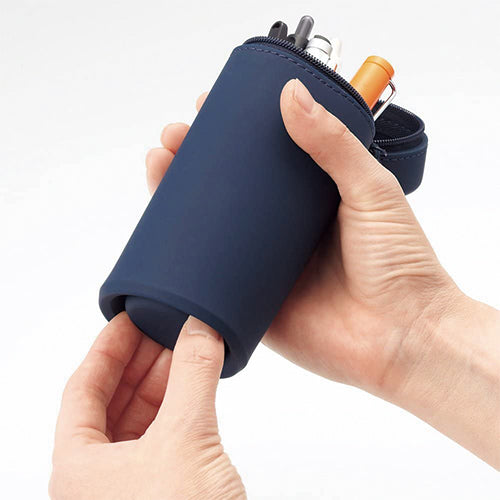 Lihit Lab. A-7692 Stand Pen Case Circle-type - Harajuku Culture Japan - Japanease Products Store Beauty and Stationery