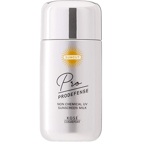 Kose Suncut Pro Defense Non Chemical UV Milk SPF50+/ PA++++ 60ml - Harajuku Culture Japan - Japanease Products Store Beauty and Stationery