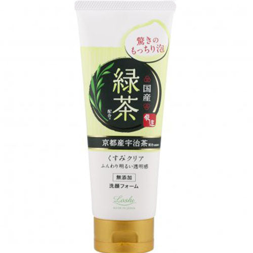 Rossi Moist Aid Cosmetex Roland Green Tea Face Wash - 120g - Harajuku Culture Japan - Japanease Products Store Beauty and Stationery