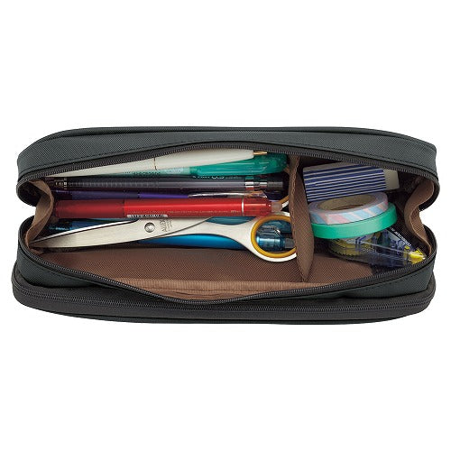 Lihit Lab. A-7557 Pen Case 2way-type Double-size - Harajuku Culture Japan - Japanease Products Store Beauty and Stationery