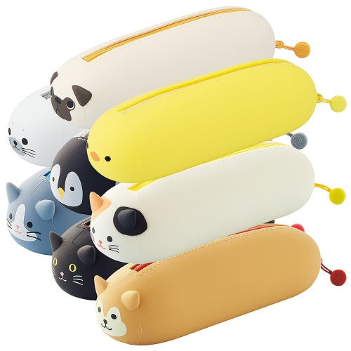 Lihit Lab. A-7781 Pen Case Animal-type - Harajuku Culture Japan - Japanease Products Store Beauty and Stationery
