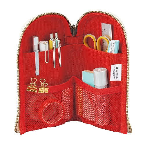 Lihit Lab. A-7902 Stand Pen Pouch Reversible-type - Harajuku Culture Japan - Japanease Products Store Beauty and Stationery