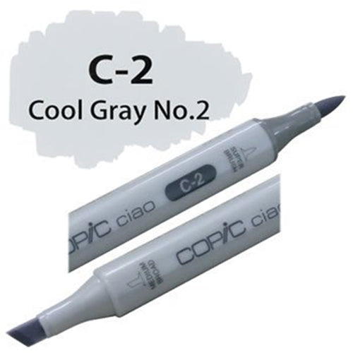 Copic Ciao Marker - C2 - Harajuku Culture Japan - Japanease Products Store Beauty and Stationery