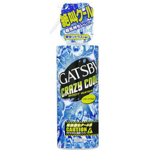 Gatsby Crazy Cool Body Water 170ml  Ice Citrus - Harajuku Culture Japan - Japanease Products Store Beauty and Stationery