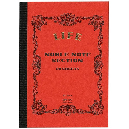LIFE Noble Note Mini - A7 - Harajuku Culture Japan - Japanease Products Store Beauty and Stationery