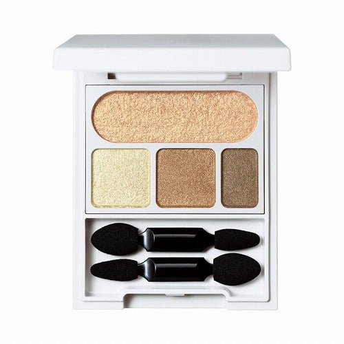 Orbis Make Up Eye Shadow Shine Quartet Eyes - Beige Tone - Harajuku Culture Japan - Japanease Products Store Beauty and Stationery
