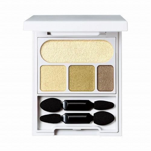 Orbis Make Up Eye Shadow Shine Quartet Eyes - Olive Tone - Harajuku Culture Japan - Japanease Products Store Beauty and Stationery