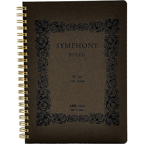 LIFE Symphony Note - A5 - Harajuku Culture Japan - Japanease Products Store Beauty and Stationery