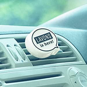 Lavons Car Fragrance Vent Clip Type 1pc - Shiny Moon - Harajuku Culture Japan - Japanease Products Store Beauty and Stationery