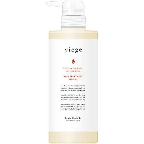 Lebel Viege Hair Treatment V - 600ml - Harajuku Culture Japan - Japanease Products Store Beauty and Stationery