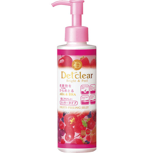Detclear Meishoku Bright & Peel Peeling Jerry - 180ml - Mix Berry - Harajuku Culture Japan - Japanease Products Store Beauty and Stationery