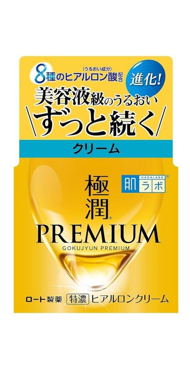 Rohto Hadalabo Gokujun Premium Hyaluronic Essence Cream - 50g