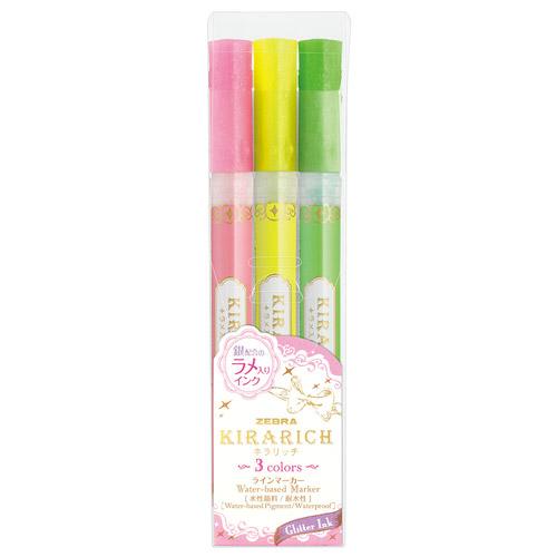 Zebra Water-Based Marker KIRARICH - Harajuku Culture Japan - Japanease Products Store Beauty and Stationery