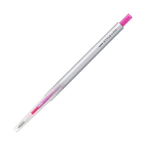 Uni Gel Ink Ballpoint Pen Knock Type  Style Fit - Includes Refill ‐ 0.28mm - Harajuku Culture Japan - Japanease Products Store Beauty and Stationery