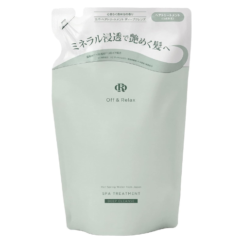 Off&Relax OR Deep Cleanse Spa Treatment 400ml - Refill - Harajuku Culture Japan - Japanease Products Store Beauty and Stationery