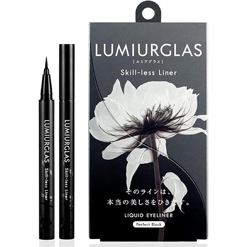 LUMIURGLAS Skill-less Liner Eyeliner Liquid - 01.Perfect Black - Harajuku Culture Japan - Japanease Products Store Beauty and Stationery