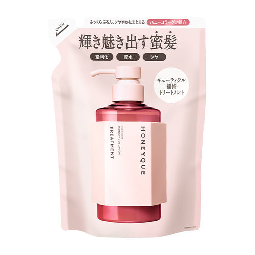 HONEYQUE Rich Gloss Treatment - Refill 400ml - Harajuku Culture Japan - Japanease Products Store Beauty and Stationery
