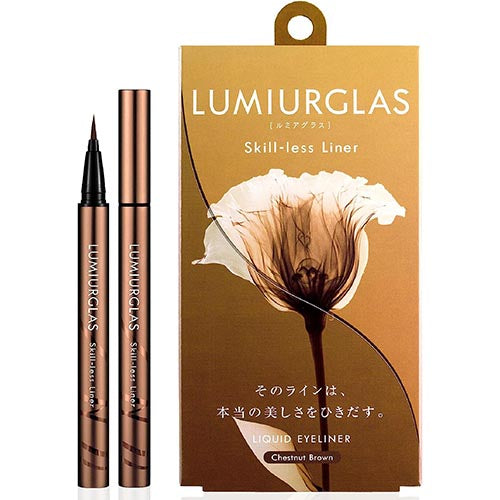 LUMIURGLAS Skill-less Liner Eyeliner Liquid - 03. Chestnut Brown - Harajuku Culture Japan - Japanease Products Store Beauty and Stationery