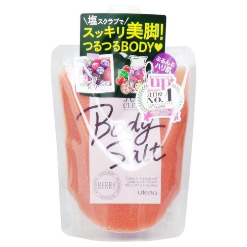 JUICY CLEANSE Body Salt Berry - 300g - Harajuku Culture Japan - Japanease Products Store Beauty and Stationery