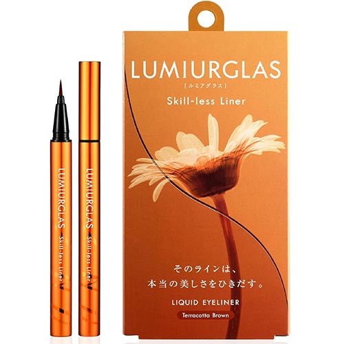 LUMIURGLAS Skill-less Liner Eyeliner Liquid - 04.Terracotta Brown - Harajuku Culture Japan - Japanease Products Store Beauty and Stationery