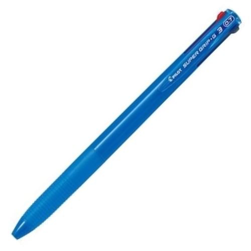 Pilot 3 Color Ballpoint Pen Super Grip G3 - 0.7mm - Harajuku Culture Japan - Japanease Products Store Beauty and Stationery