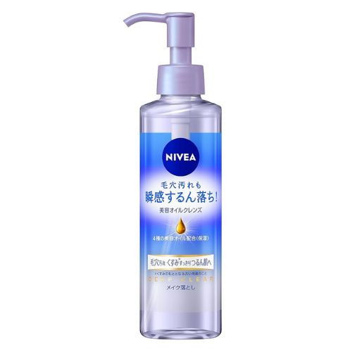 Nivea Cleansing Oil 195ml - Deep Clear - Harajuku Culture Japan - Japanease Products Store Beauty and Stationery