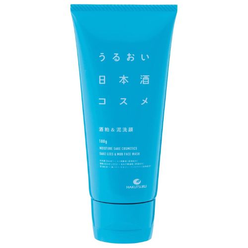 Uruoi Nihonshu Cosme Sake Lees & Mud Face Wash HR Face Wash Foam - 100g - Harajuku Culture Japan - Japanease Products Store Beauty and Stationery