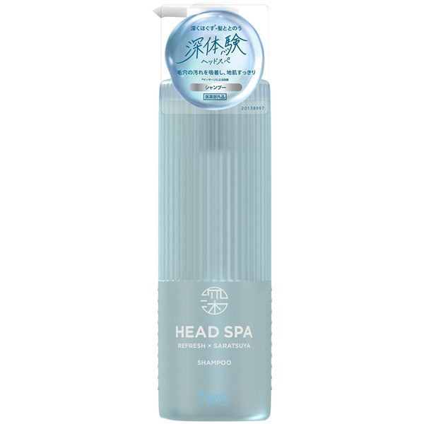 H&S Deep Experience Head Spa Refresh x Smooth Shampoo - 435g - Harajuku Culture Japan - Japanease Products Store Beauty and Stationery