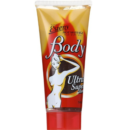 Esteny Hot Massage Ultra Super Hard 240g - Hot Spicy Ginger And Red Pepper Scent - Harajuku Culture Japan - Japanease Products Store Beauty and Stationery