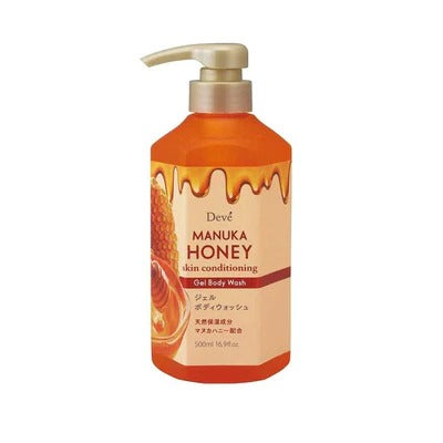 Manuka Honey Skin Conditioning Gel Body Wash - 500ml - Harajuku Culture Japan - Japanease Products Store Beauty and Stationery