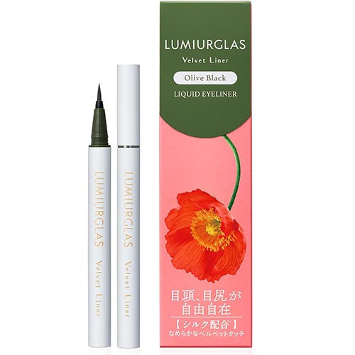 LUMIURGLAS Velvet Liner - 03.Olive Black - Harajuku Culture Japan - Japanease Products Store Beauty and Stationery