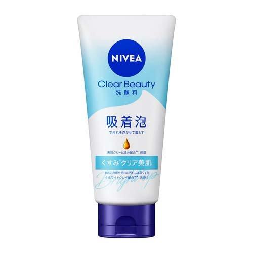 Nivea Clear Beauty Facial Cleanser 130g - Bright & Clear Skin - Harajuku Culture Japan - Japanease Products Store Beauty and Stationery