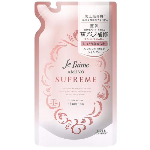 Je laime Amino Supreme Shampoo (Velvet Mellow) 350ml - Refill - Harajuku Culture Japan - Japanease Products Store Beauty and Stationery