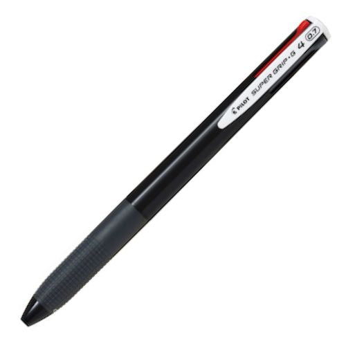 Pilot 4 Color Ballpoint Pen Super Grip G4 - 0.7mm - Harajuku Culture Japan - Japanease Products Store Beauty and Stationery