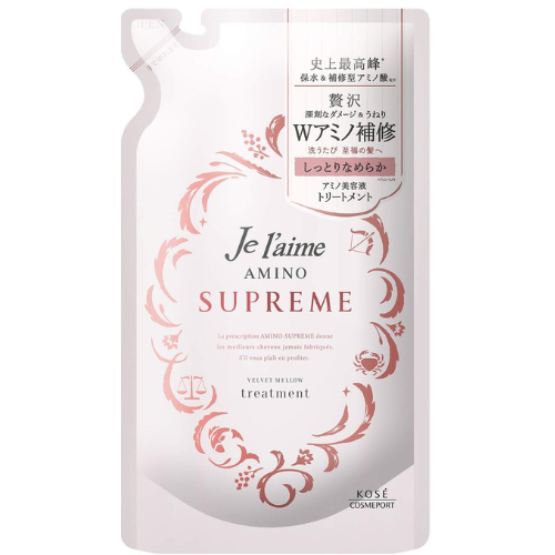 Je laime Amino Supreme Treatment (Velvet Mellow) 350ml - Refill - Harajuku Culture Japan - Japanease Products Store Beauty and Stationery