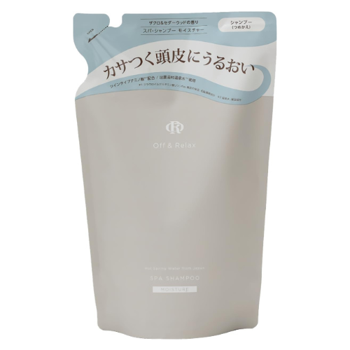 Off&Relax OR Moisture Spa Shampoo 400ml - Refill - Harajuku Culture Japan - Japanease Products Store Beauty and Stationery