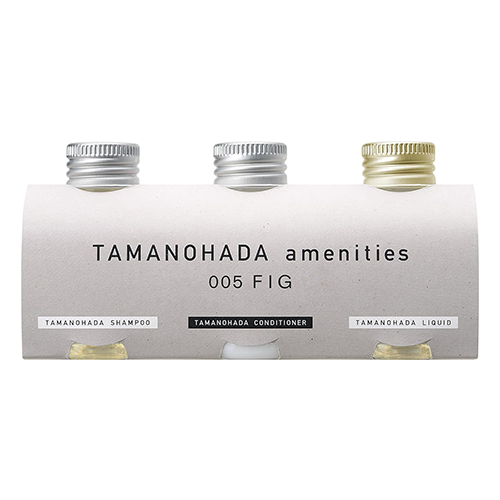 Tamanohada Amenities Set - 80ml×3 - 005 Fig - Harajuku Culture Japan - Japanease Products Store Beauty and Stationery