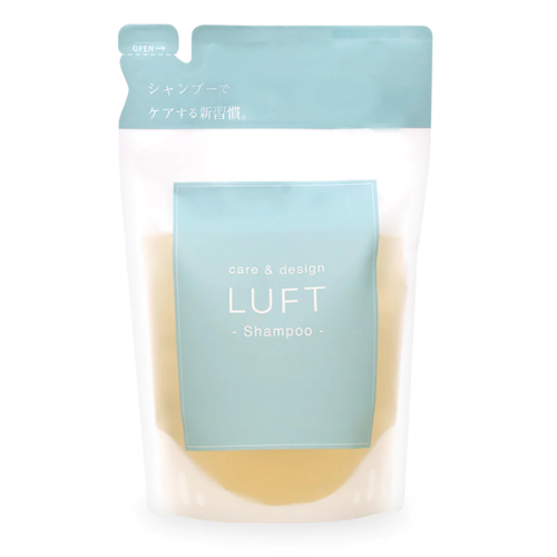 LUFT Smooth Type Floral Scent Shampoo 410ml - Refill - Harajuku Culture Japan - Japanease Products Store Beauty and Stationery